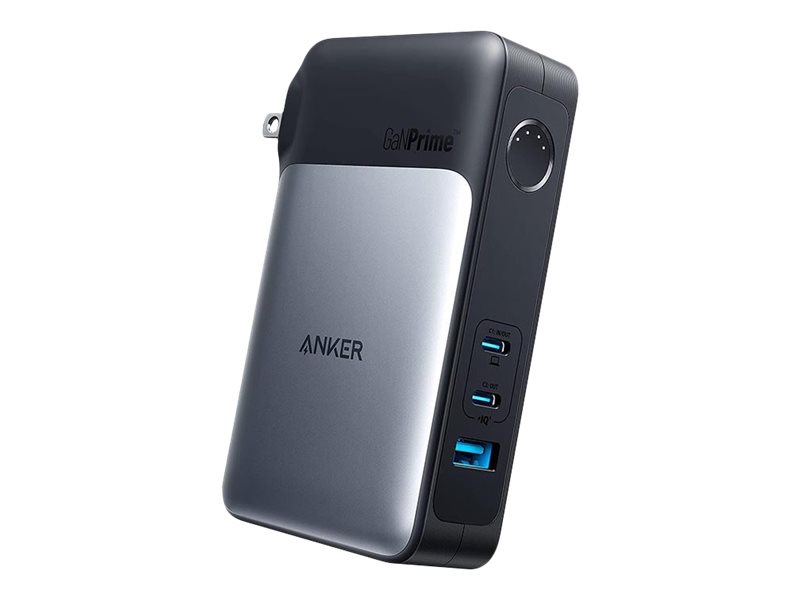 Anker PowerCore 733 power bank + power adapter - GaN Prime - USB