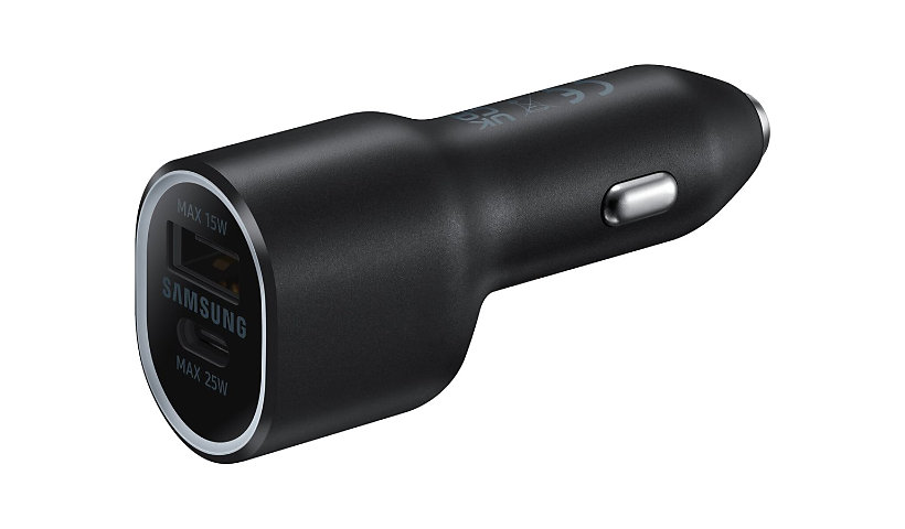Samsung EP-L4020 car power adapter - USB, USB-C - 40 Watt