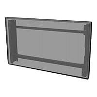 Peerless-AV mounting kit - clean profile - for flat panel - black - TAA Com