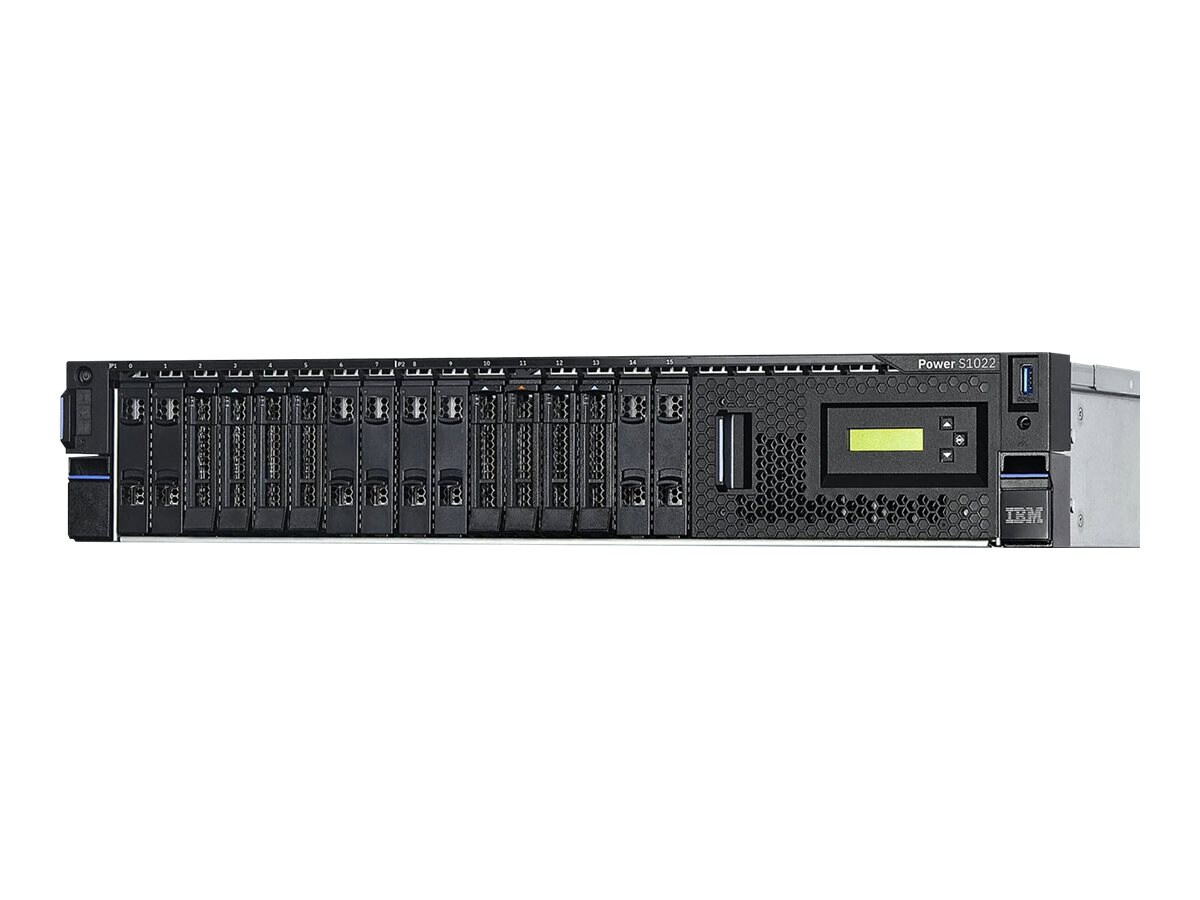 IBM Power S1022s - rack-mountable no CPU - no HDD