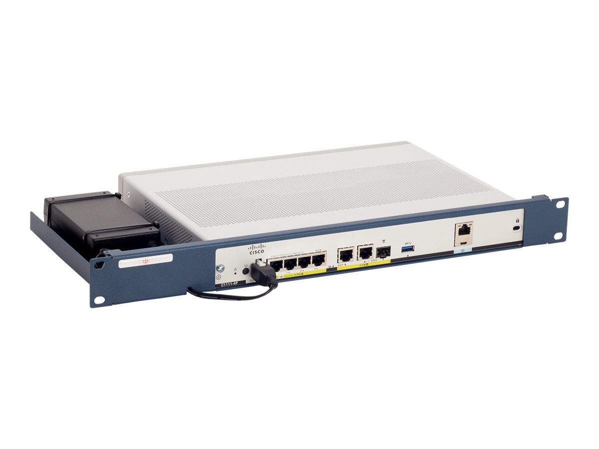 Rackmount.IT Rack Mount Kit for 111X Series Integrated Service Router - Metallic Blue