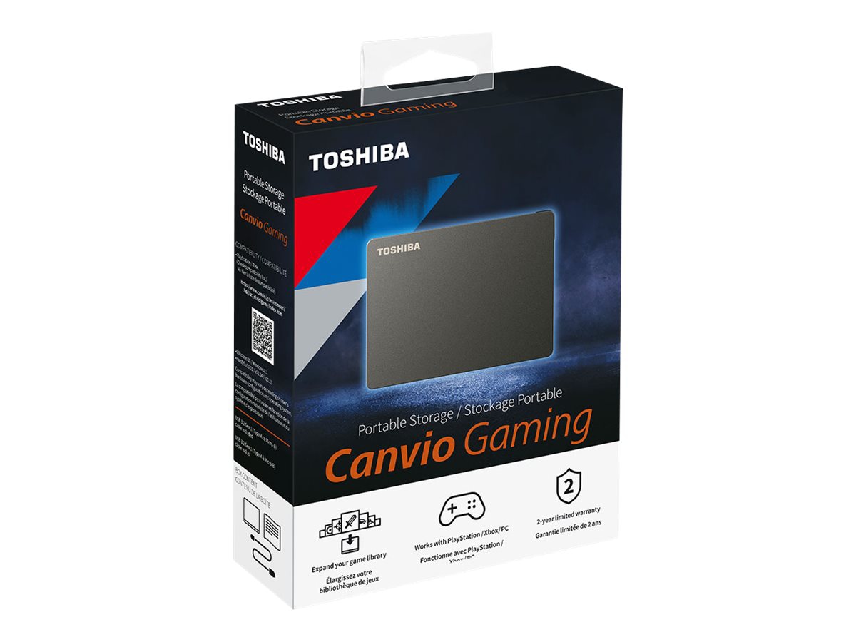 Thumbnail 3 of 3 for Toshiba Canvio Gaming - hard drive - 2 TB - USB 3.2 Gen 1