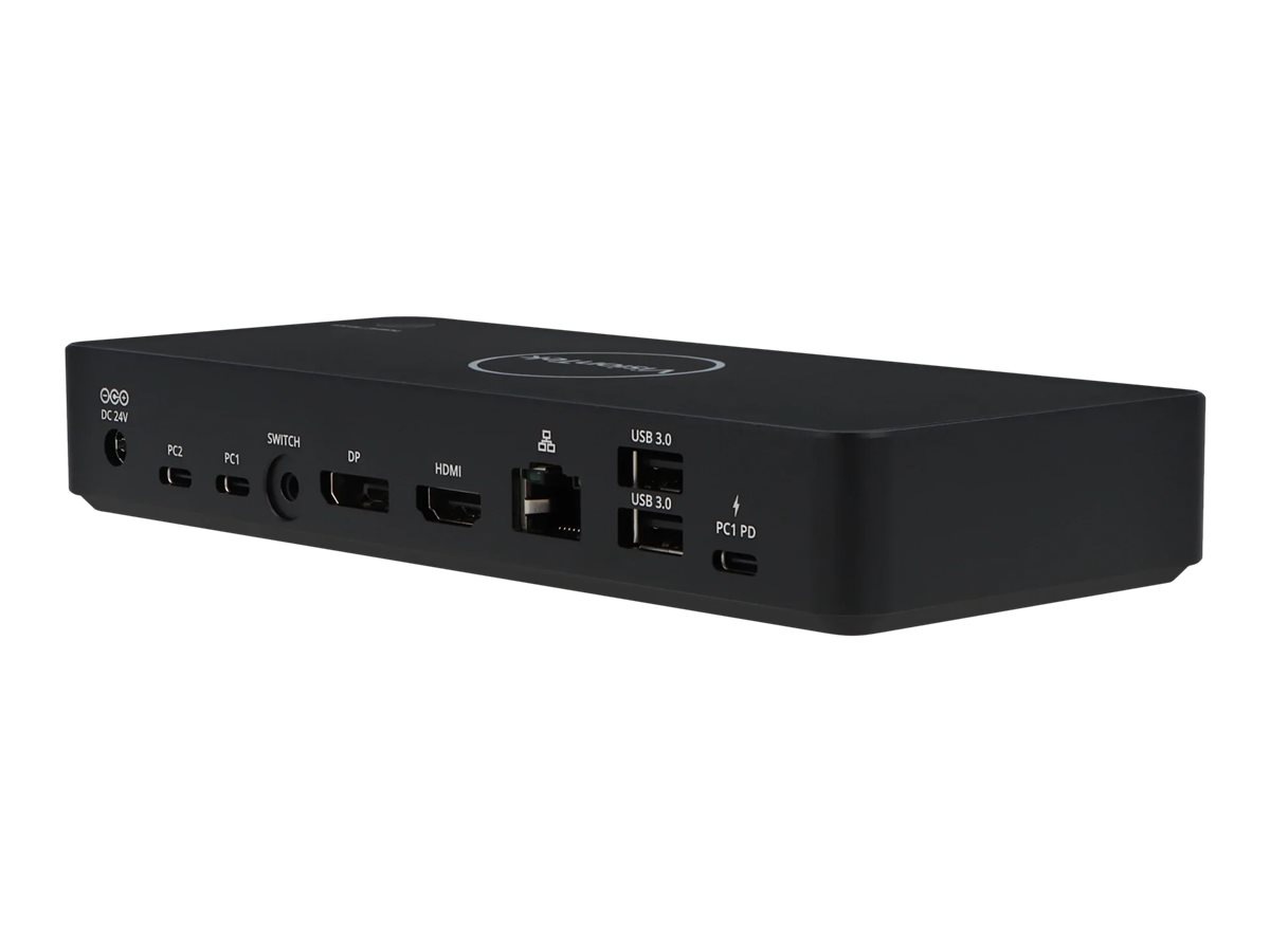 Thumbnail 6 of 24 for VisionTek VT2900 USB-C Dual System KVM Docking Station with 100W Power Delivery