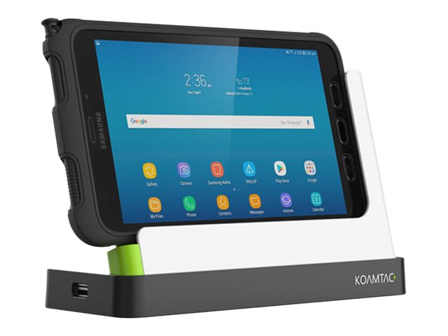 KOAMTAC 1-Slot Charging Cradle for Active4 Pro Tablet