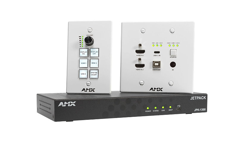 AMX Jetpack JPK-1300 3x1 switcher / HDBaseT transmitting system / control panel