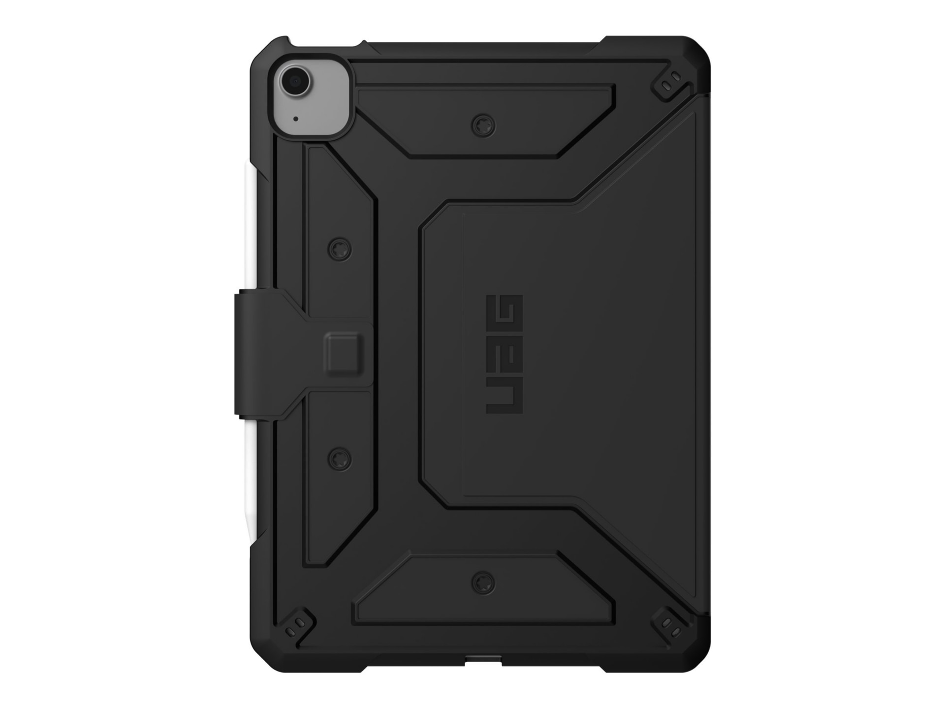 UAG Rugged Case for Apple iPad Air 10.9-inch (2022) - Metropolis SE Black - flip cover for tablet