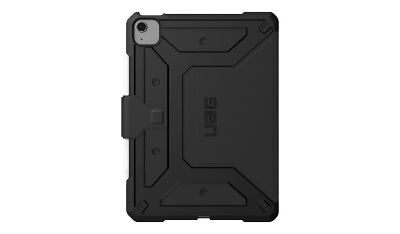 UAG Rugged Case for Apple iPad Air 10.9-inch (2022) - Metropolis SE Black - flip cover for tablet