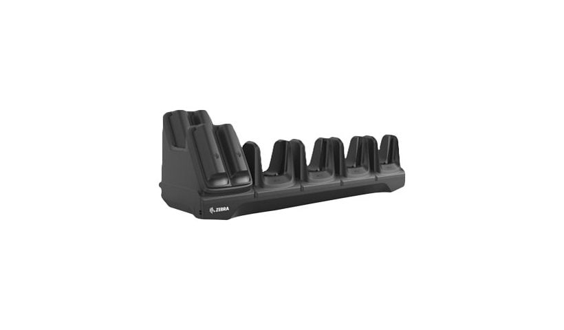Zebra 4-Slot Terminal Charger with 4-Slot Battery Charging - handheld charging stand + battery charger