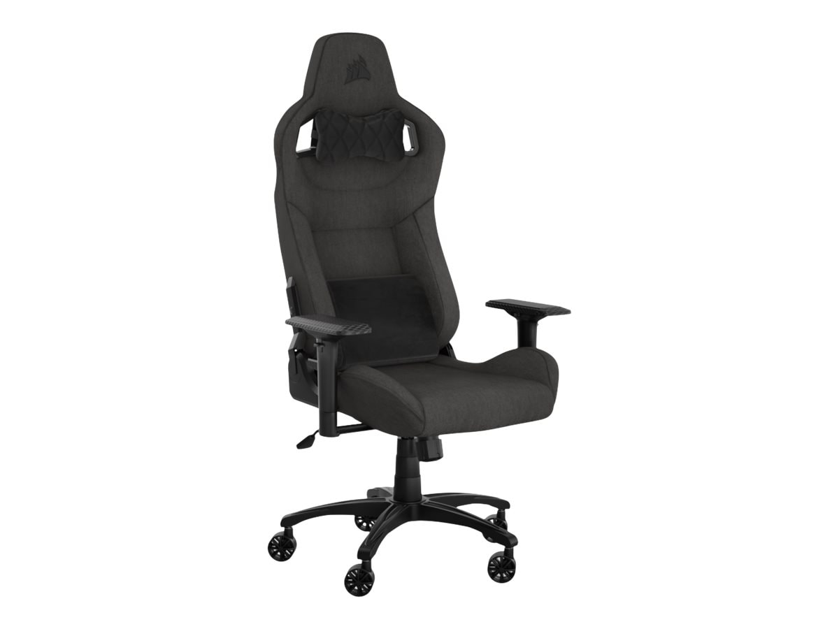 Corsair Gaming Chair T3 Rush Fabric Gaming Chair, Racing-Inspired Design,  Soft Fabric Exterior