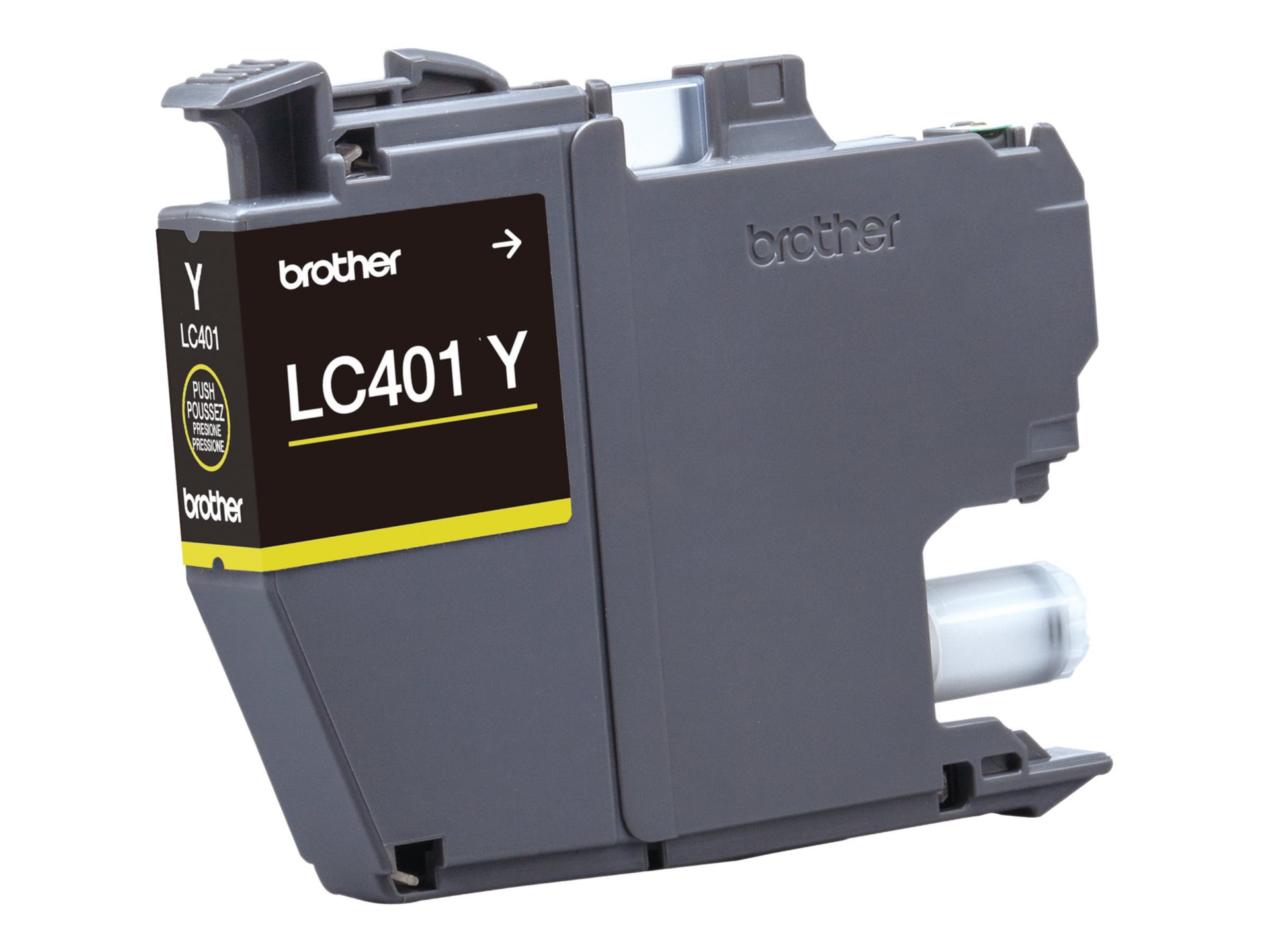 Thumbnail 4 of 5 for Brother LC401Y - yellow - original - ink cartridge