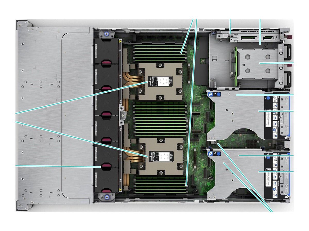 Thumbnail 5 of 5 for HPE ProLiant DL385 Gen11 8SFF CTO Server
