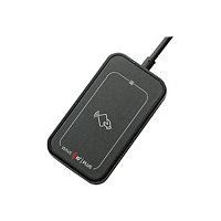 RF IDeas WAVE ID Plus Mini V3 USB Keystroke with 16" Cable Reader - Black