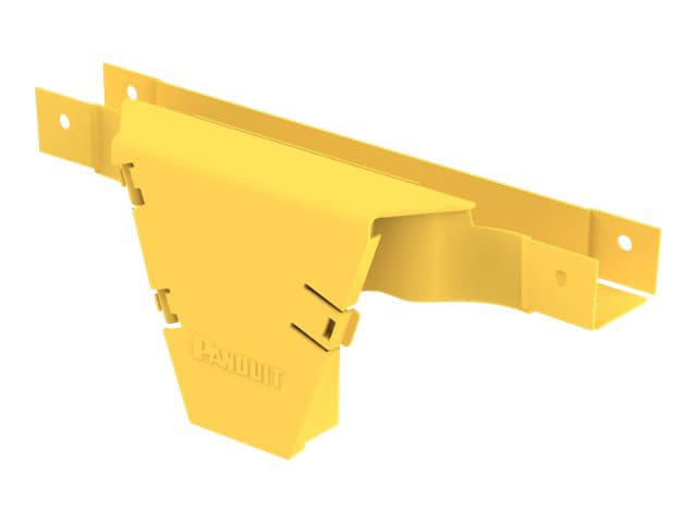 Panduit FiberRunner® Vertical Tee, 90°, 2x2, Yellow