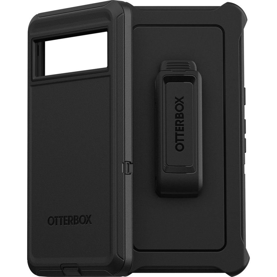 OtterBox Defender Rugged Carrying Case (Holster) Google Pixel 7 Smartphone - Black