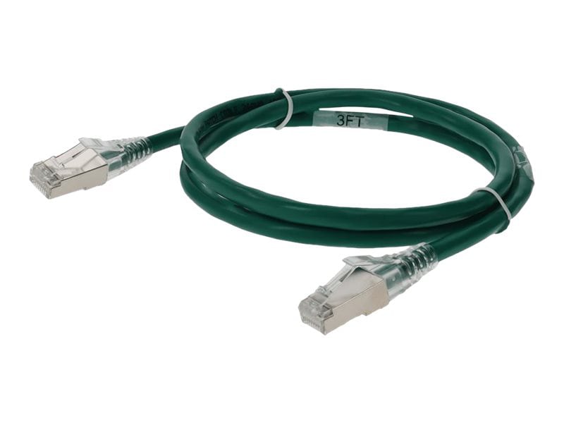 Proline 6ft Green CAT 6 Shielded PVC Ethernet Cable Snagless Easy Clear Boo