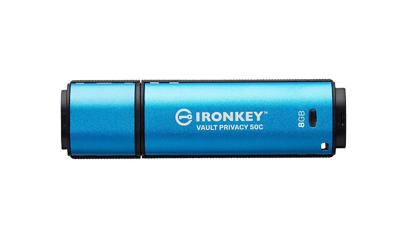 Kingston IronKey Vault Privacy 8GB USB Type-C Flash Drive
