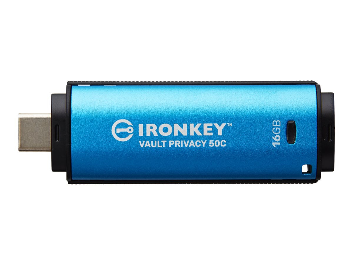 Thumbnail 3 of 10 for Kingston IronKey Vault Privacy 16GB USB Type-C Flash Drive