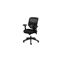 HON Prominent Mesh High-Back Task Chair with Adjustable Arms - Black