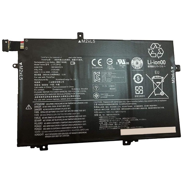 Premium Power Products Laptop Battery Replaces Lenovo 01AV466 5B10W13897 L17L3P52 L17M3P53 L17M3P54