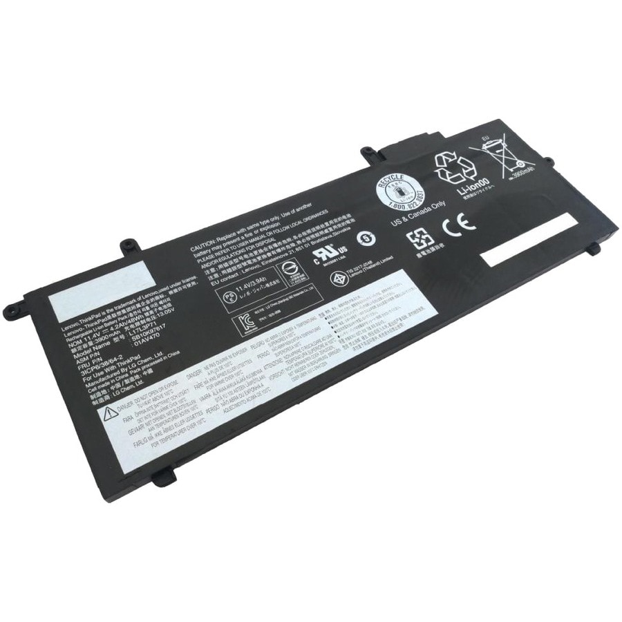 eReplacements Battery for ThinkPad X280 Laptop - Black - 01AV472