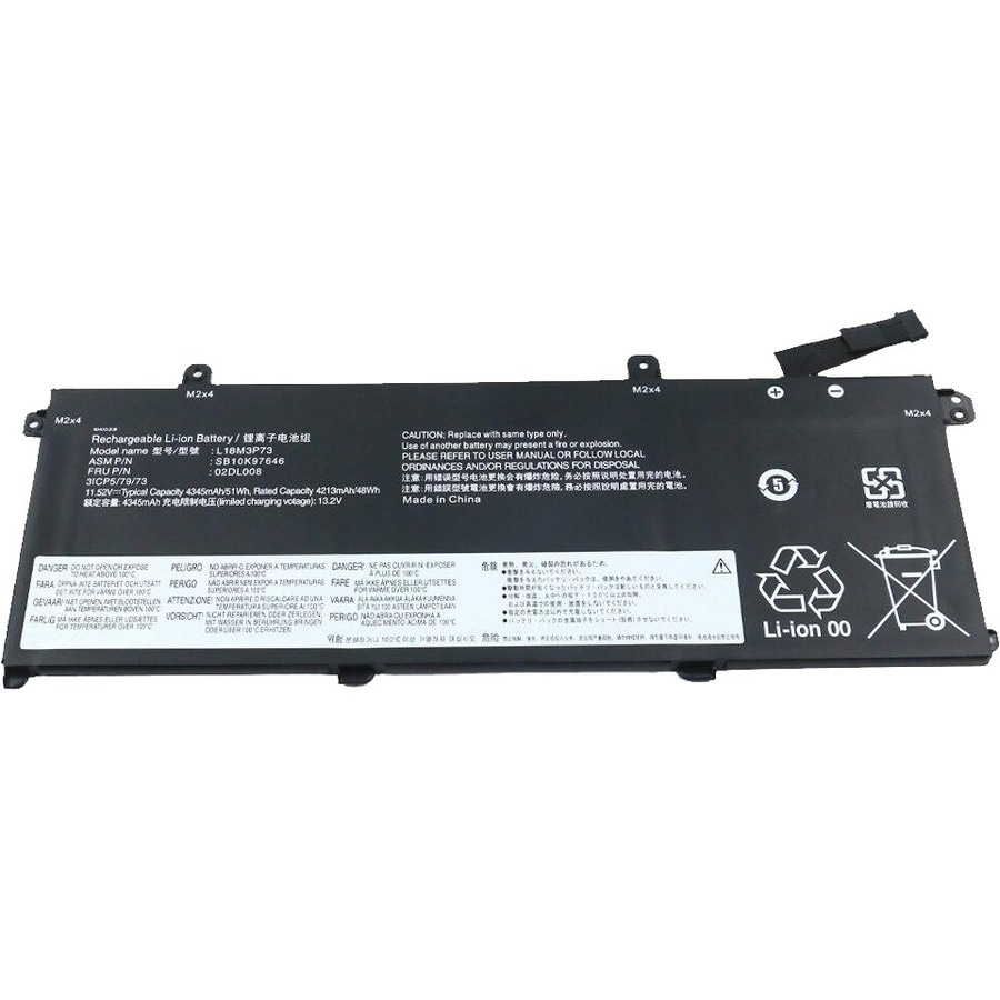 Premium Power Products Laptop Battery Replaces Lenovo L18M3P73 02DL007 02DL