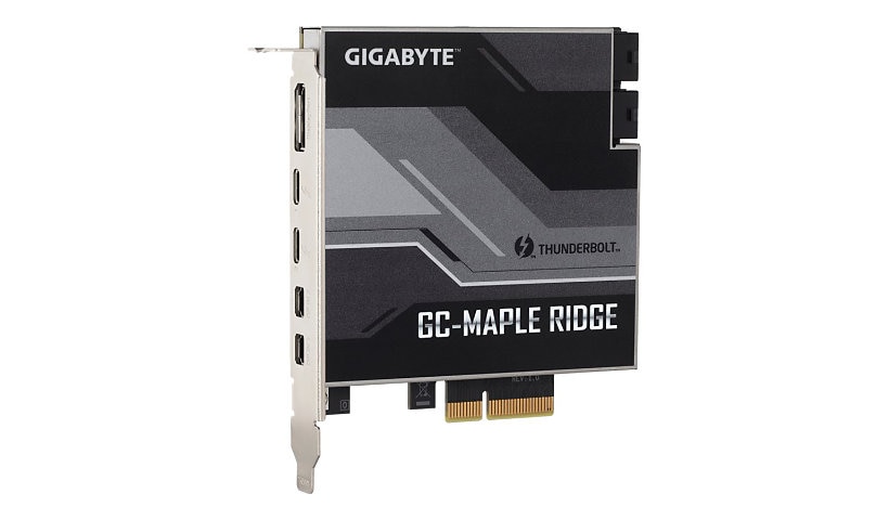 Gigabyte GC-MAPLE RIDGE (rev. 1.0) - Thunderbolt adapter - PCIe 3.0 x4 - Thunderbolt 4 x 2
