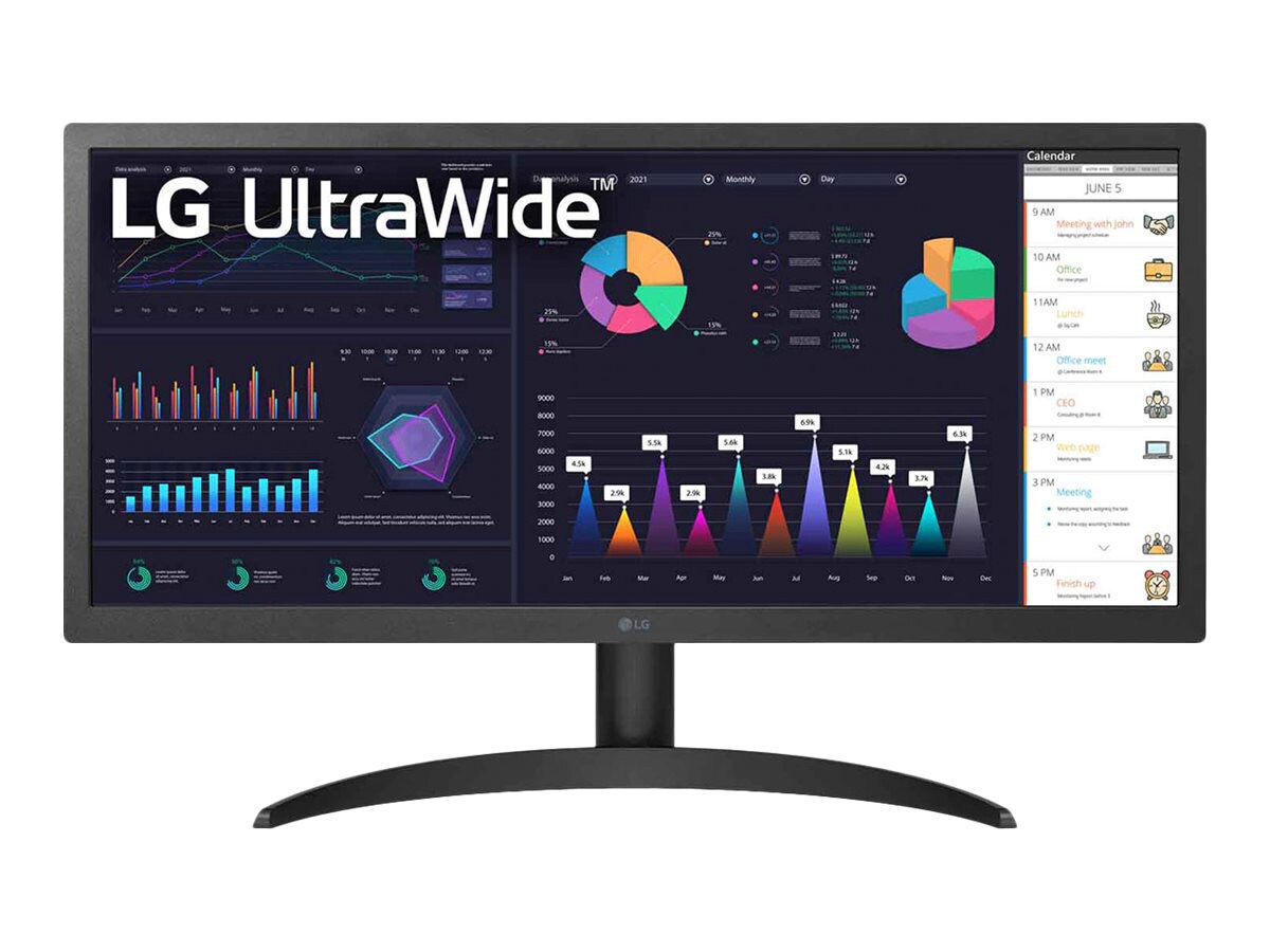 LG UltraWide 26WQ500-B - LED monitor - 26" - HDR