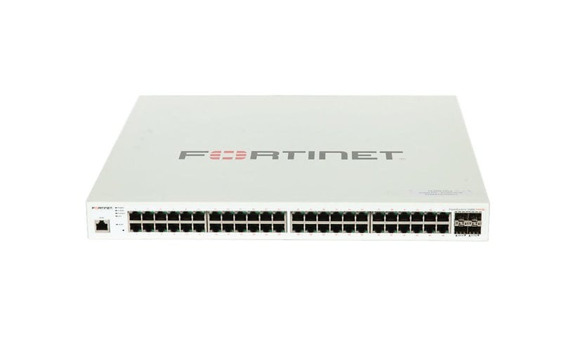 Fortinet FortiSwitch 248E-F PoE Secure Access Ethernet Switch