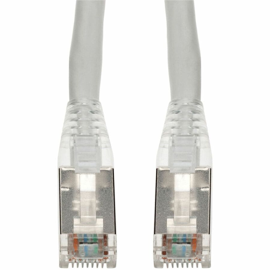 Proline 3ft White CAT 6 Shielded PVC Ethernet Cable Snagless Easy Clear Boo