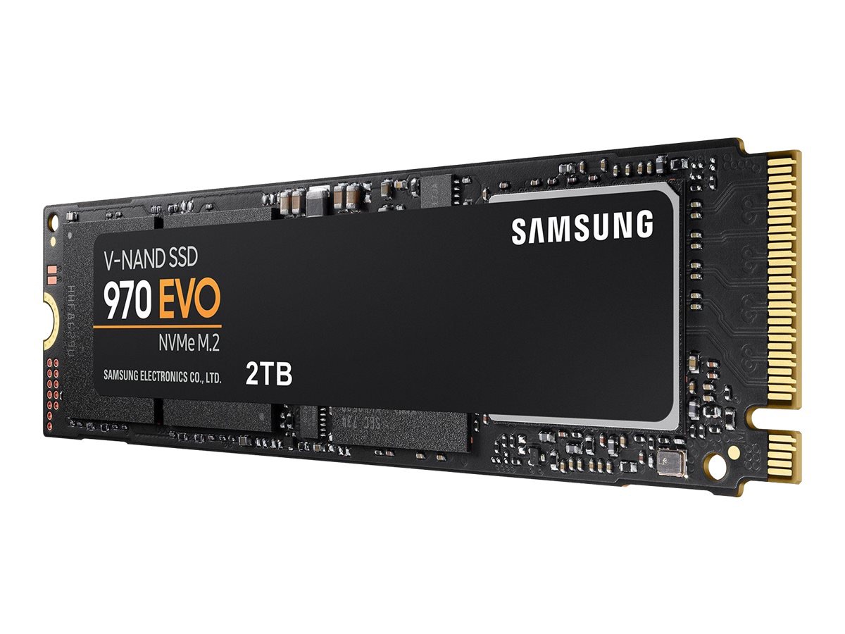 Samsung 970 EVO MZ-V7E2T0BW - SSD - 2 TB - PCIe 3.0 x4 (NVMe)