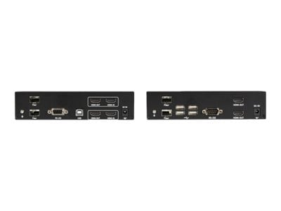 Black Box KVM Extender over Fiber - 4K, DH, HDMI, USB 2.0, Serial, Audio