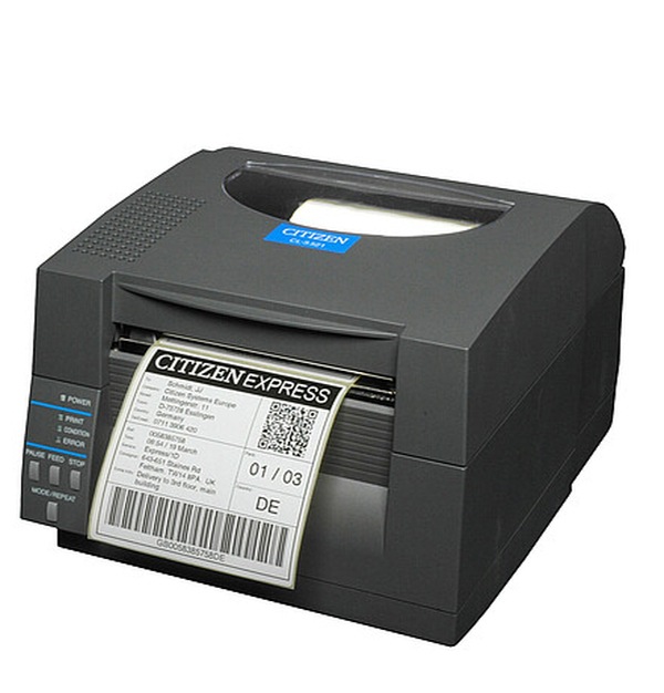 Citizen CL-S521 Direct Thermal Barcode Printer - Black