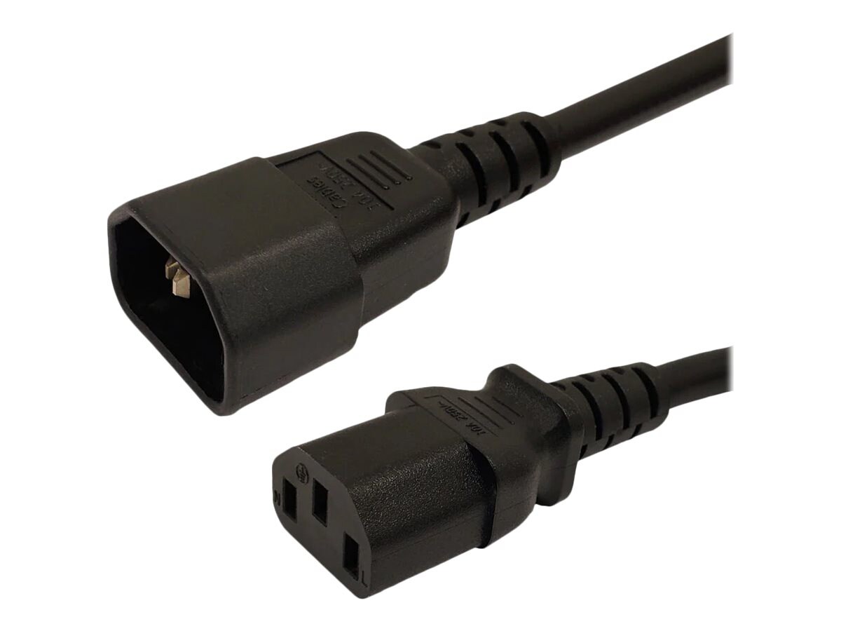 Infinite Cables - power cable - power IEC 60320 C13 to IEC 60320 C14 - 45.7 cm