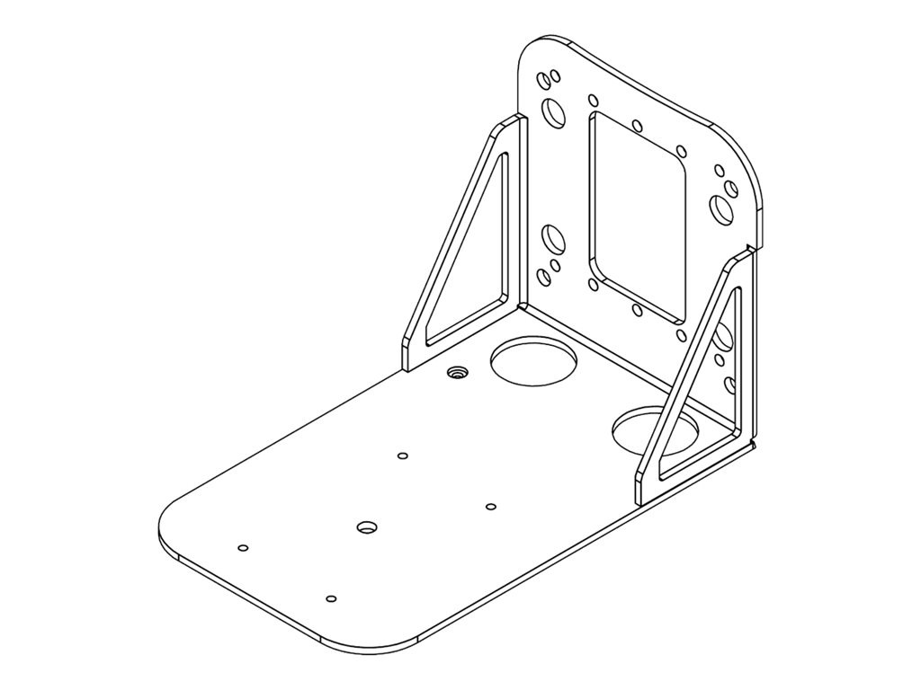 Panasonic Wall Mount for AW-UE4 Professional PTZ Camera - Black