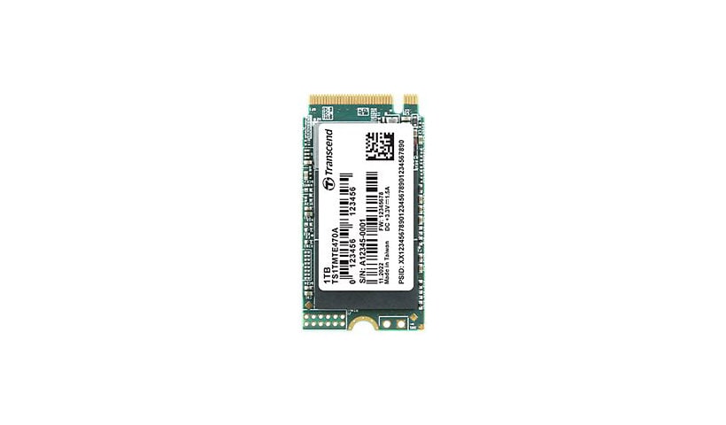 Transcend 512GB M.2 2242 PCIe4 NVMe Solid State Drive