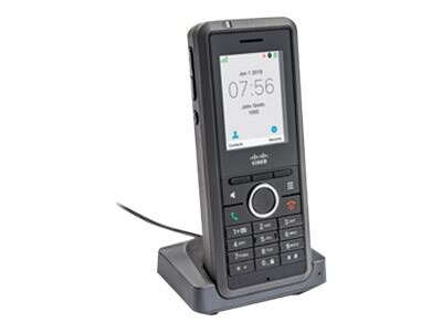 Cisco IP DECT Phone 6825 - cordless extension handset - with Bluetooth interface
