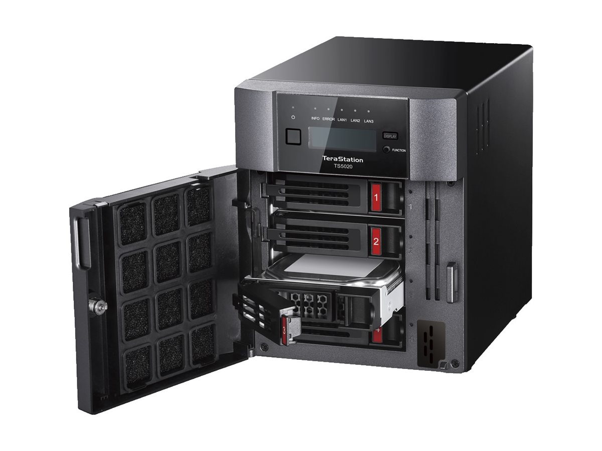 Thumbnail 4 of 4 for BUFFALO TeraStation 5020 Series TS5420DN4804 - NAS server - 48 TB - TAA Compliant