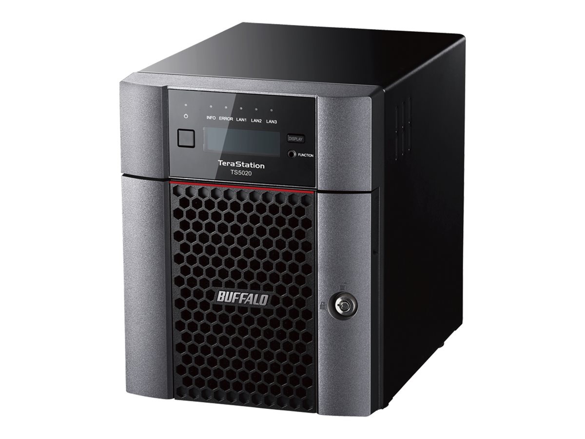 BUFFALO TeraStation 5020 Series TS5420DN8004 - NAS server - 80 TB - TAA Compliant