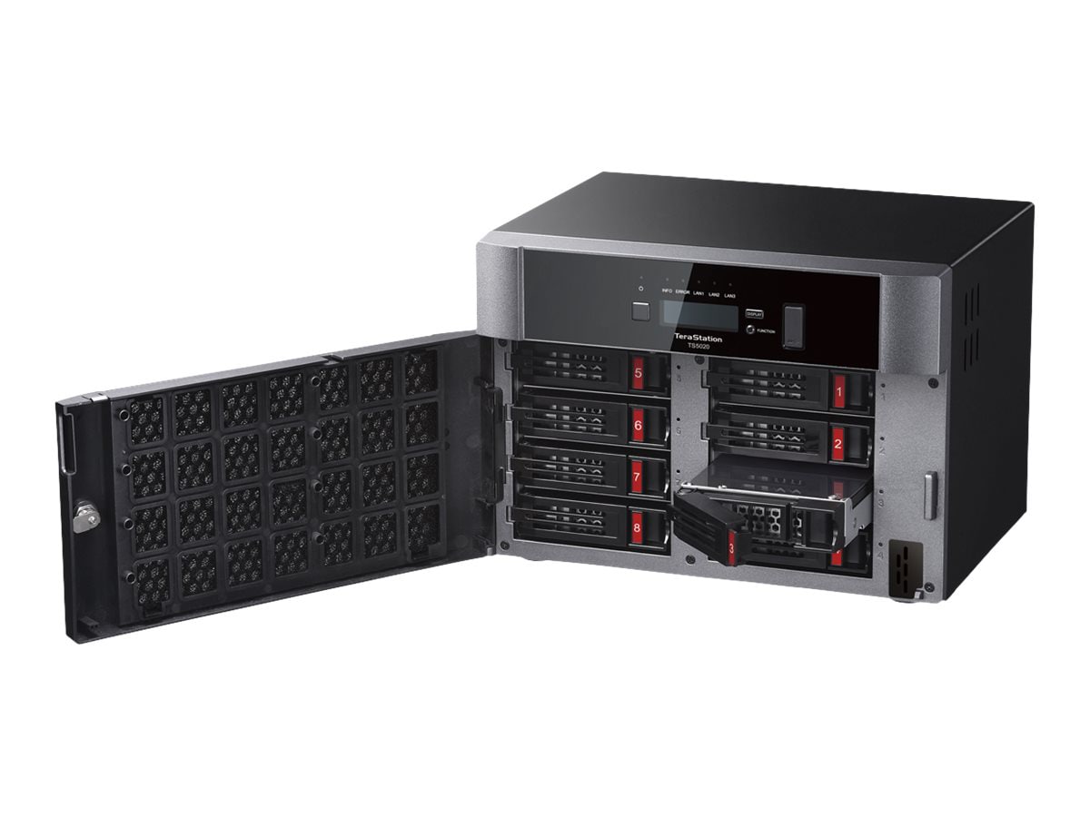 BUFFALO TeraStation 5020 Series TS5820DN9608 - NAS server - 96 TB - TAA  Compliant