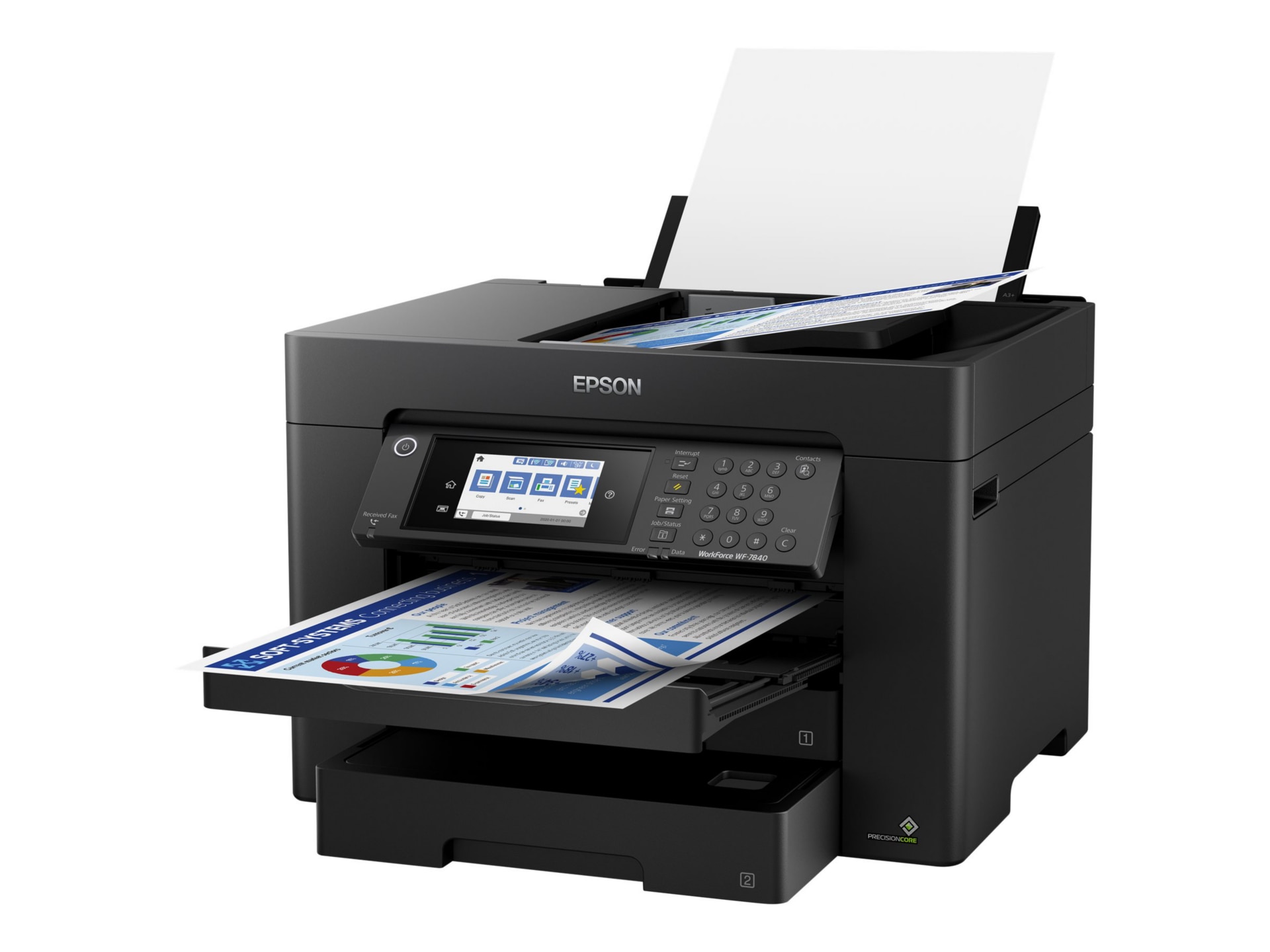 Epson WorkForce Pro WF-7840 - multifunction printer - color