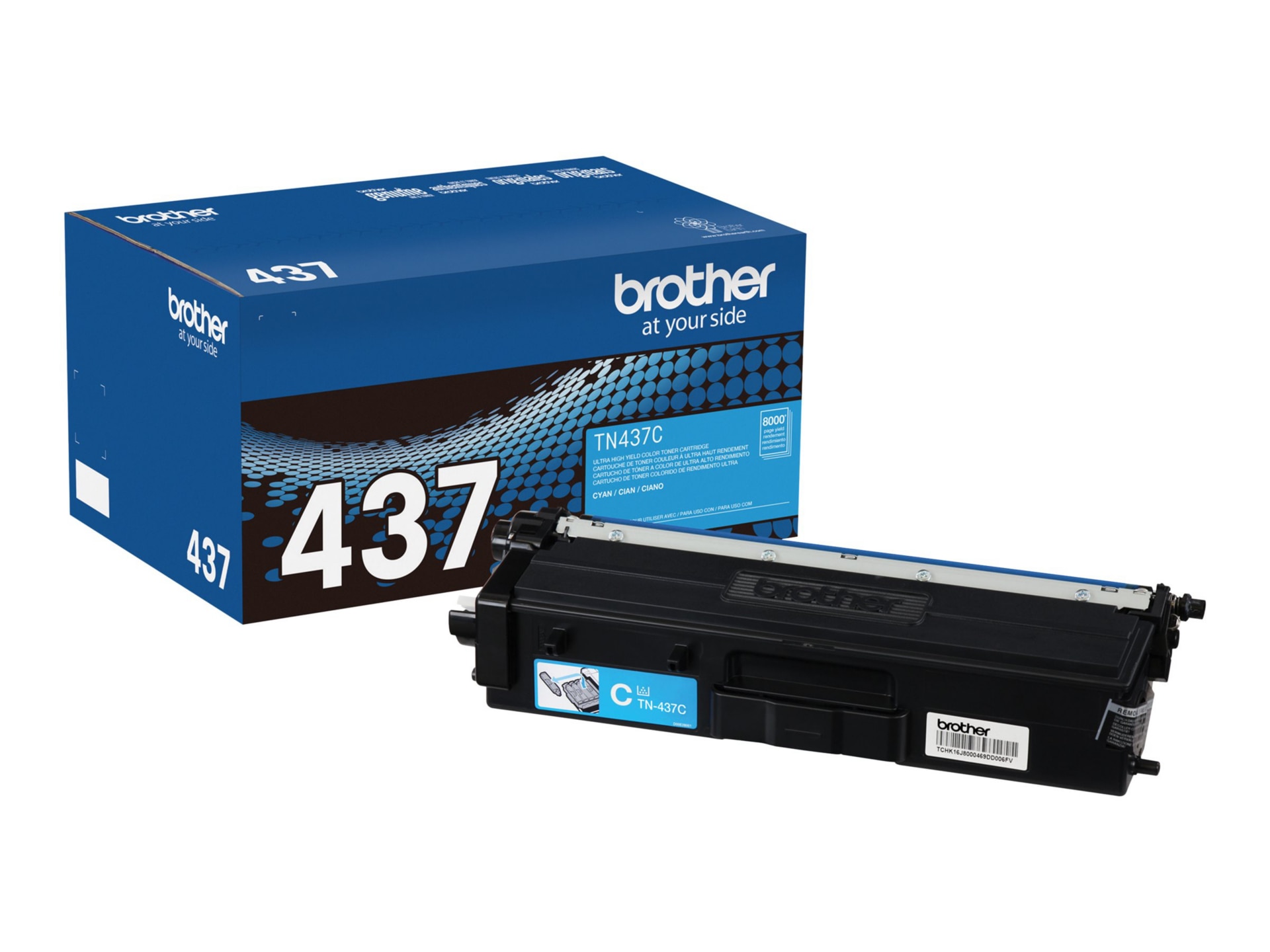 Brother TN437C - Ultra High Yield - cyan - original - toner cartridge