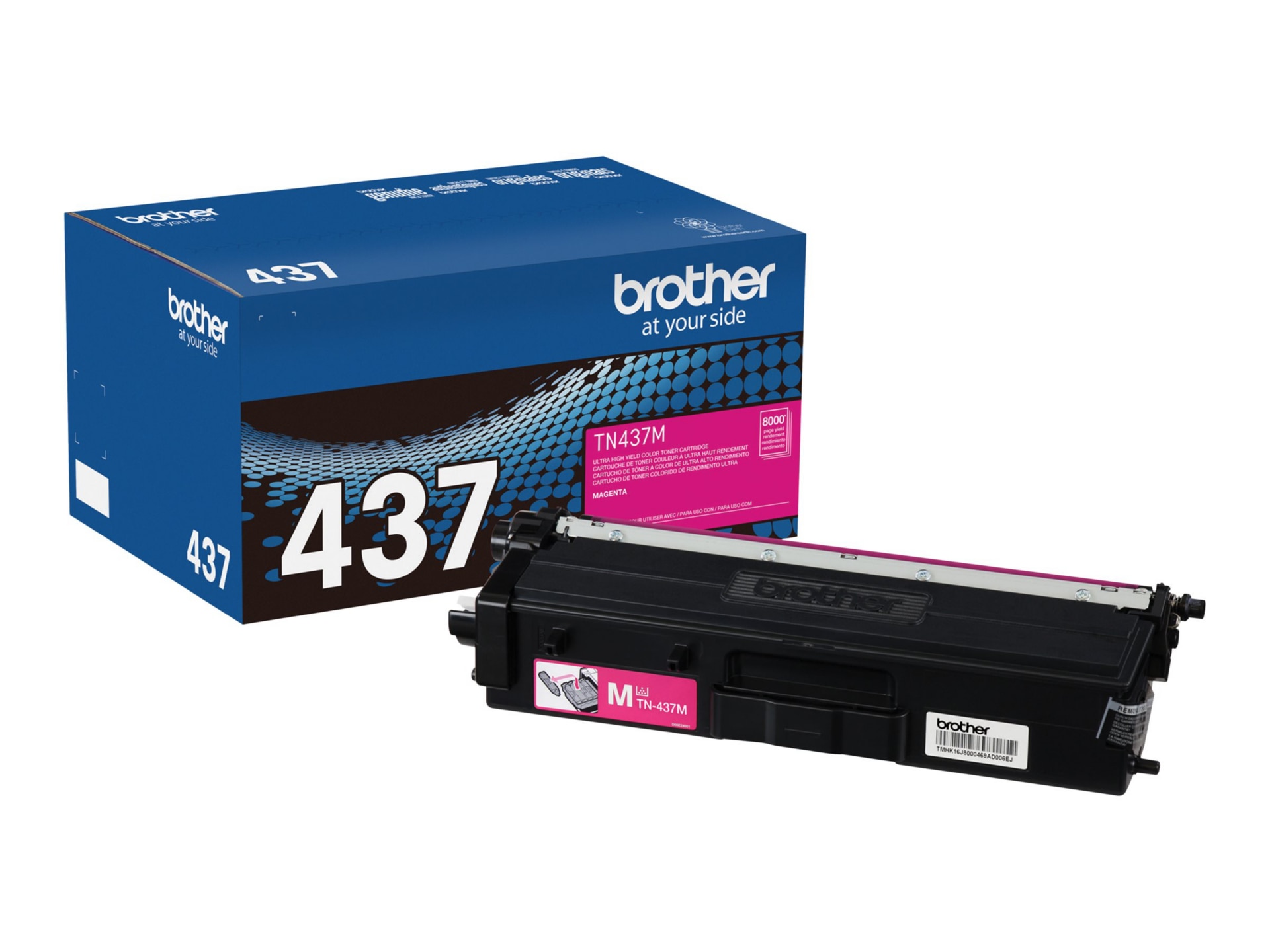 Brother TN437M - Ultra High Yield - magenta - original - toner cartridge