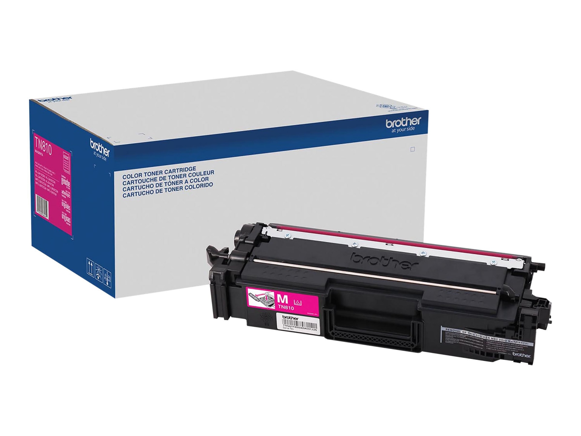 Brother TN810M - magenta - original - toner cartridge