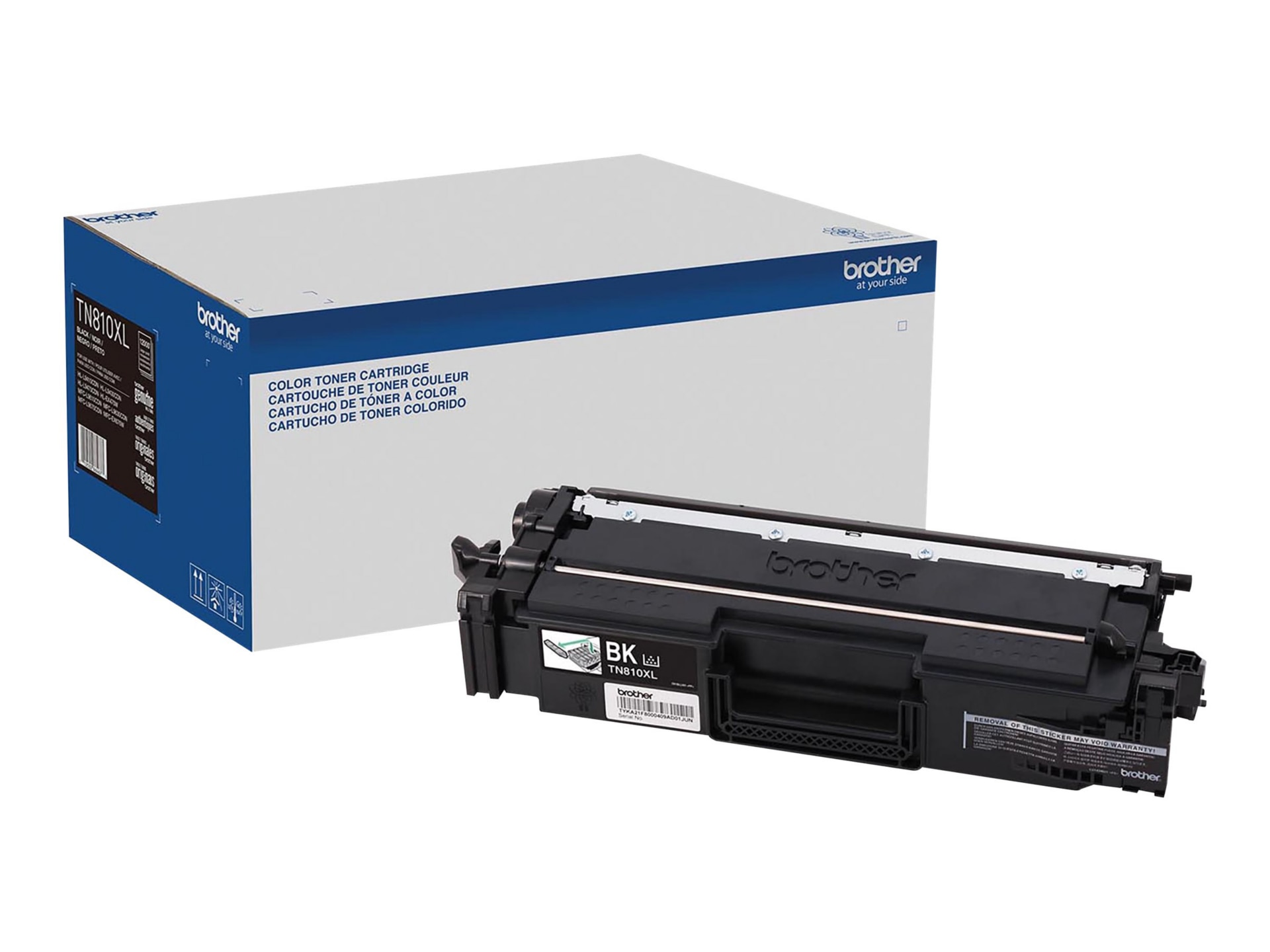 Brother TN810XLBK - High Yield - black - original - toner cartridge