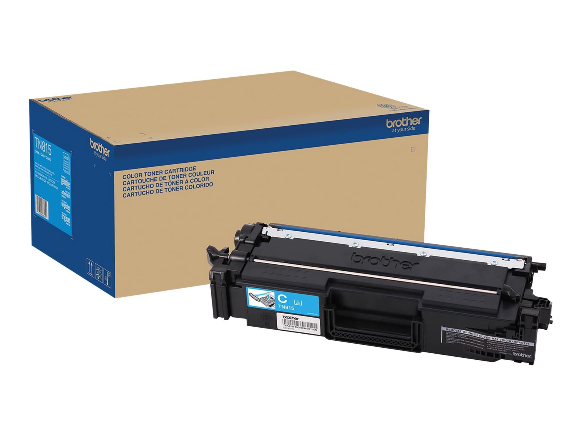 Brother TN815C - Super High Yield - cyan - original - toner cartridge