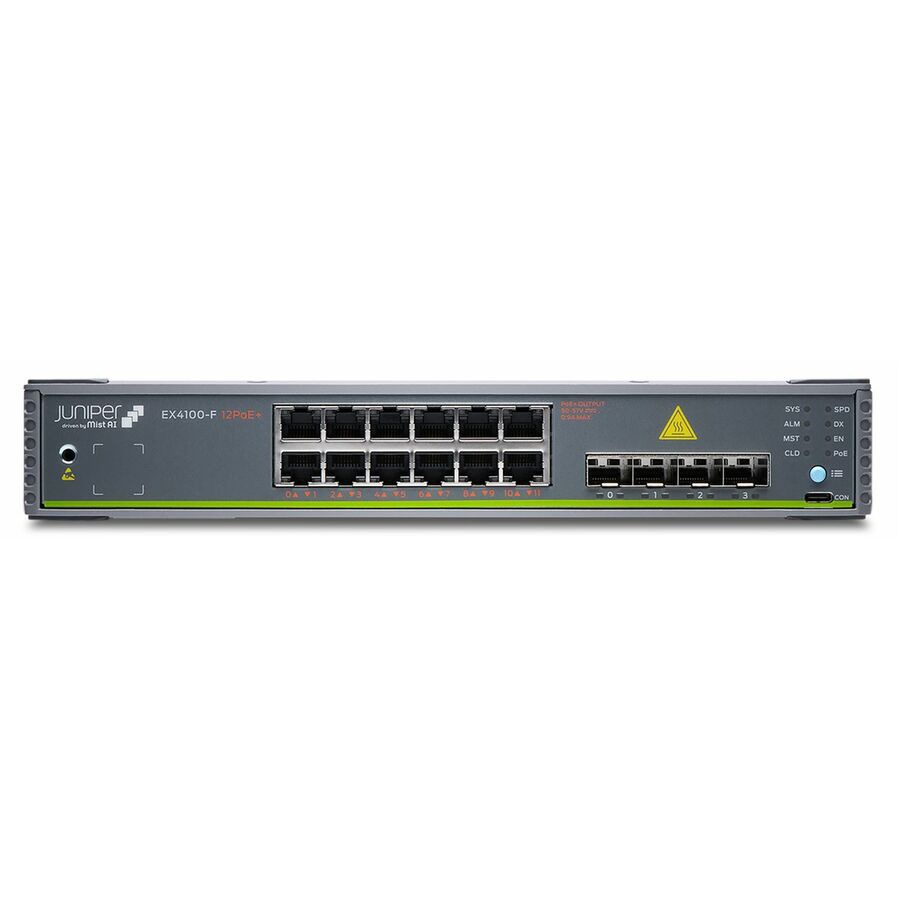 Juniper EX4100-F-12P Ethernet Switch - Thumbnail 5