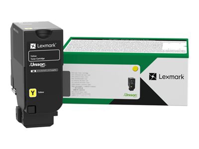 Lexmark - yellow - original - toner cartridge - LCCP, LRP