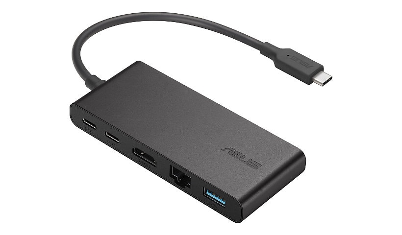ASUS Dual 4K USB-C Dock - docking station - USB-C - HDMI, DP - GigE
