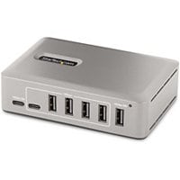 StarTech.com 10-Port USB-C Hub, USB-A / C Ports, Self-Powered, 10Gbps