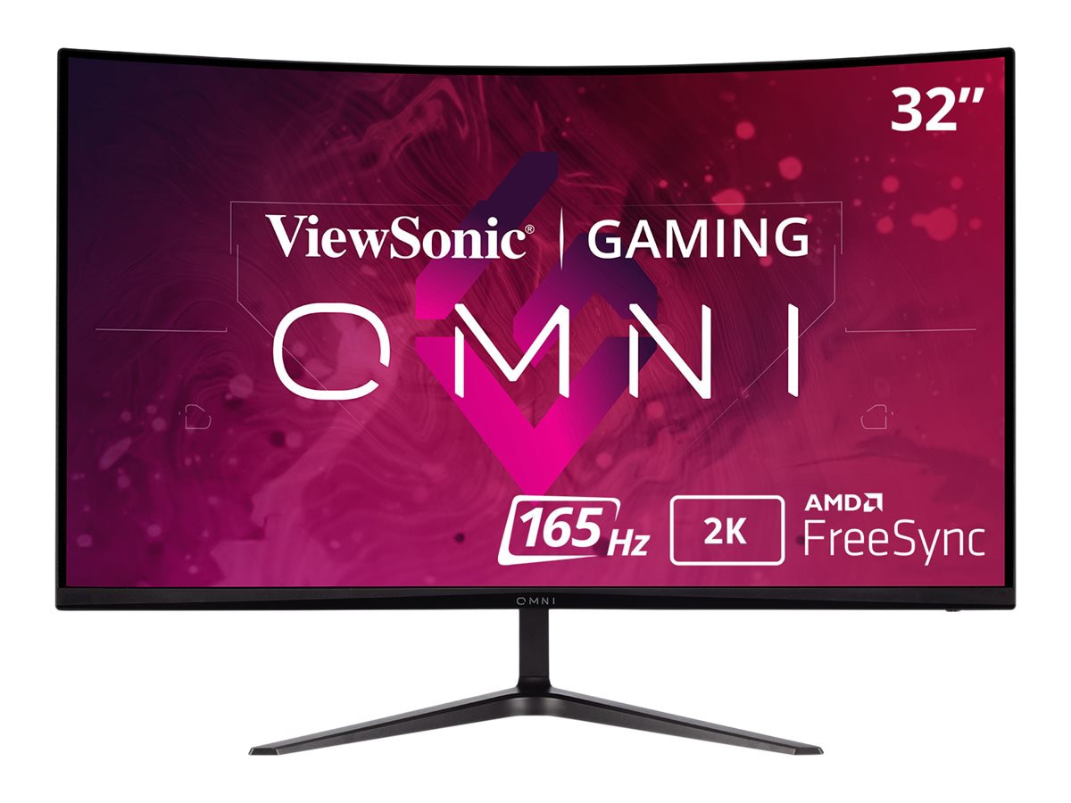 ViewSonic Gaming VX3218C-2K - Curved 1ms 1440p 165hz Gaming Monitor with Fr